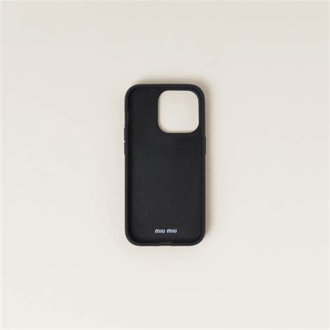 Matelassé nappa leather for iPhone 14 Pro 